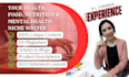 write health, fitness and life coaching SEO blogs, articles for you