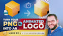 turn your png into an animated logo