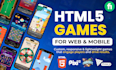 design and develop custom HTML5 mini games, 2d or 3d, browser games