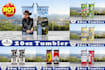 create the best tumbler designs and mockups