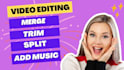 split and merge video