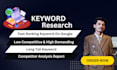 advanced SEO keyword research and competitor analysis