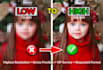 professional photo quality 4k enhance