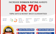 increase ahrefs dr, da upto 80
