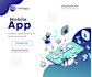 create a mobile app for iphone and android
