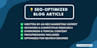 write you an engaging SEO optimized article on any topic
