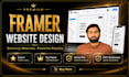 build a professional framer website design or framer landing page