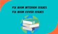 fix all rejection issues for amazon KDP book cover and interior formatting