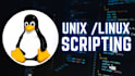 do your unix and linux scripts, shell scripting, and automation