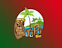 design creative tike bar  logo with satisfaction guaranteed