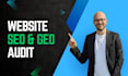 do SEO and GEO audit, strategy and actions for your website