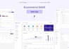 design clean modern web saas application dashboard 2023
