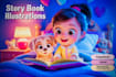 illustrate children story book illustration children story book illustration