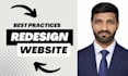 make a professional landing page with best practices