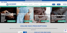 design pharmacy website, store with ecommerce functionality
