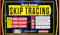 do real estate skip tracing and llc skip tracing in bulk