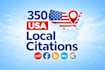 build 350 USA local citations for your business listings