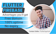 do flutter app development with professional flutter  firebase