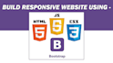 professional front end web developer, html CSS bootstrap, js
