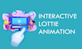create interactive and unique lottie animations