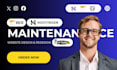 website maintenance wix update hostinger godaddy website fix wix website