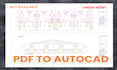 convert image drawing, sketch or pdf to cad