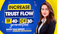 increase majestic trust flow rate tf 40 plus