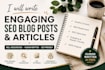 write articles and blog posts