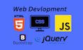 create modern,responsive website using HTML,css,bootstrap,js