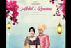 create wedding invitation with caricature