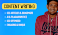 be your SEO blog content writer