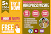 build a wordpress construction, interior, or contractor website