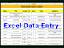 do fast and accurate excel data entry, web research expert, and typing work jobs