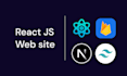 develop a custom website using react js and next js