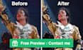 enhance, upscale, improve and denoise your video quality to 4k in 5 hours