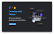 develop a flutter web app