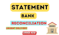 reconcile bank statement PDF to editable format