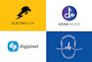 do creative modern minimal business logo design