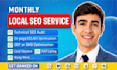 do monthly local SEO service for google ranking