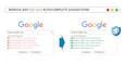 remove any google auto suggestions