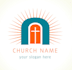 design modern awesome church logo