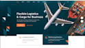 design logistics website, trucking website, freight broker , transport website