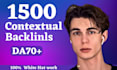 white hat high quality contextual dofollow seo backlinks