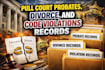 pull court probates, divorce, and code violations records