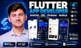 do flutter app development building mobile app for android and ios ai app