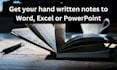 convert PDF to word, excel, powerpoint, or editable documents accurately