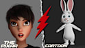 create 3d model, animation, rigging, and texturing