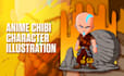 design anime character illustration