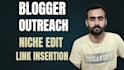 do niche edit,link insertion and link building with dofollow backlinks