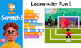 design any games and animation on scratch programming
